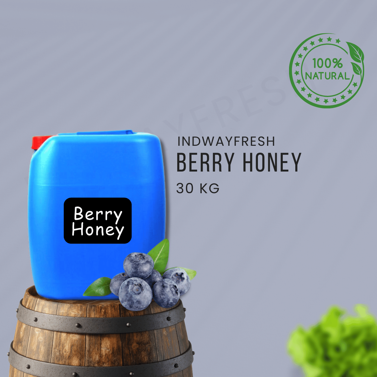 Berry Honey 30 KG – Bulk Wholesale Supplier | Buy Pure & Natural Honey at Best Price