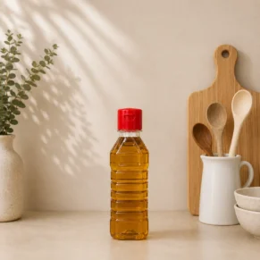 Cold-pressed gingelly oil 200ml bottle available for bulk order