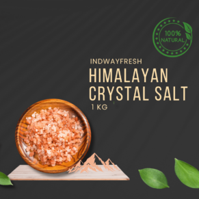 Pure Himalayan Crystal Salt in 1kg packaging — available for wholesale supply, sourced directly from natural salt mines.