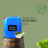 Pure Neem Honey in a 30kg can for bulk supply — rich in medicinal benefits and natural sweetness.