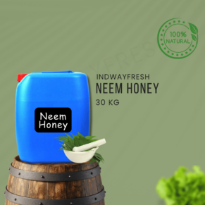Pure Neem Honey in a 30kg can for bulk supply — rich in medicinal benefits and natural sweetness.