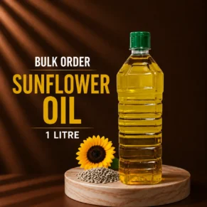 Sunflower Oil 1 litre bulk order bottle for wholesale supply and commercial use