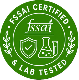 FSSAI Certified & Lab Tested